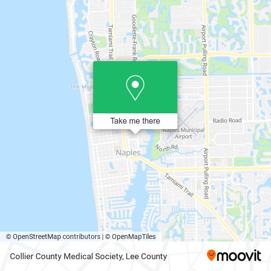 Collier County Medical Society map