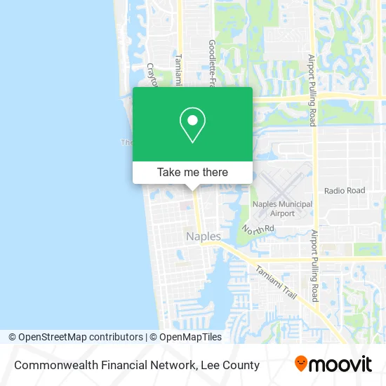 Commonwealth Financial Network map