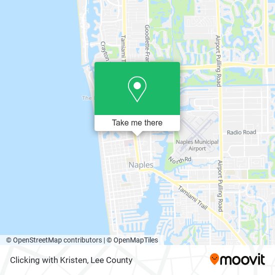Clicking with Kristen map