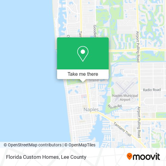 Florida Custom Homes map