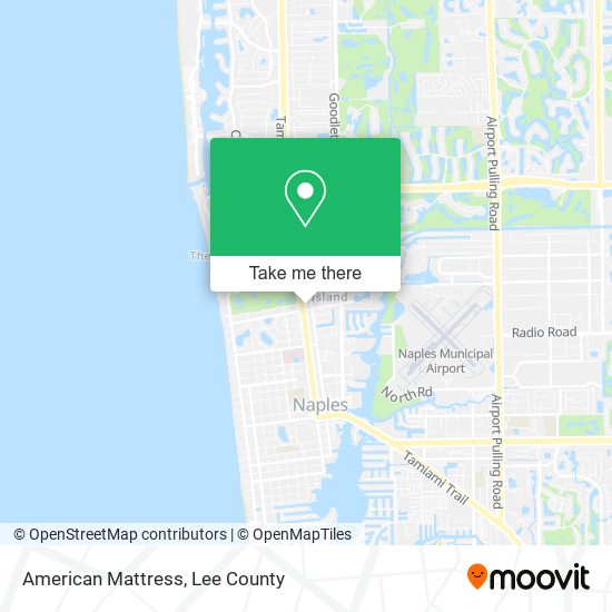 Mapa de American Mattress