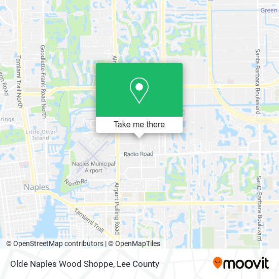 Olde Naples Wood Shoppe map