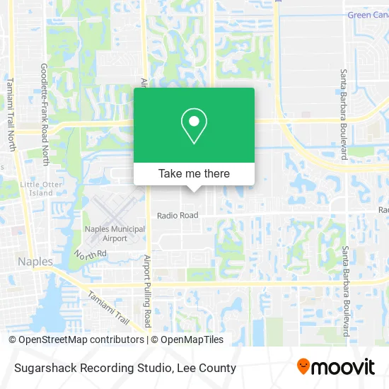 Sugarshack Recording Studio map
