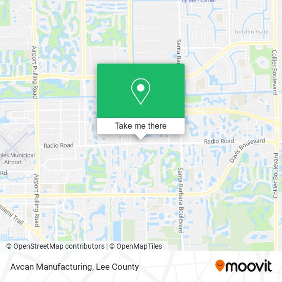 Mapa de Avcan Manufacturing