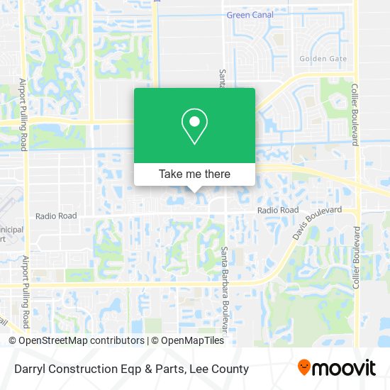 Darryl Construction Eqp & Parts map