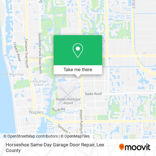 Horseshoe Same Day Garage Door Repair map
