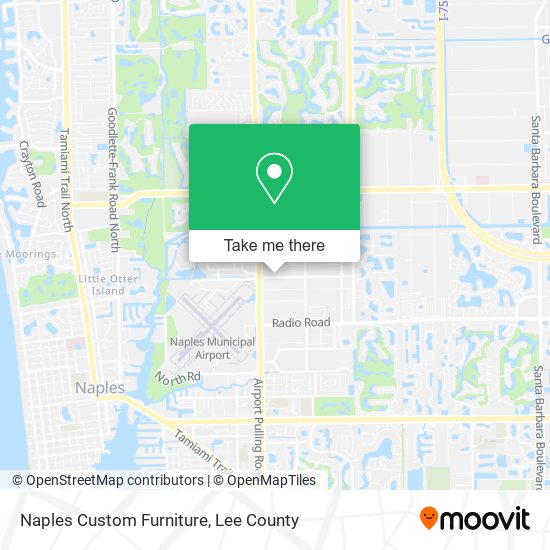 Mapa de Naples Custom Furniture