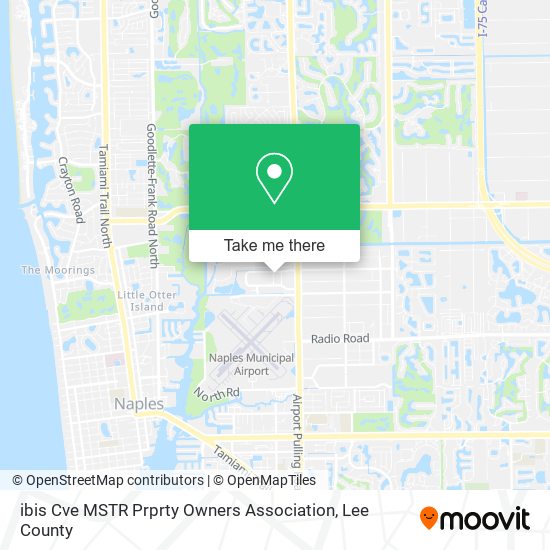 Mapa de ibis Cve MSTR Prprty Owners Association
