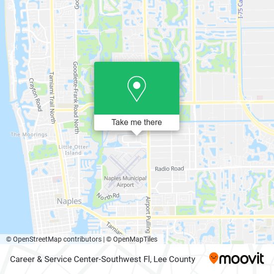 Career & Service Center-Southwest Fl map