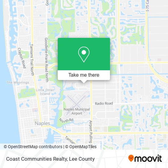 Coast Communities Realty map
