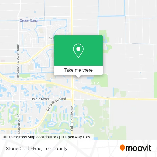 Stone Cold Hvac map