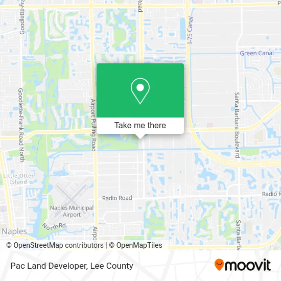 Pac Land Developer map