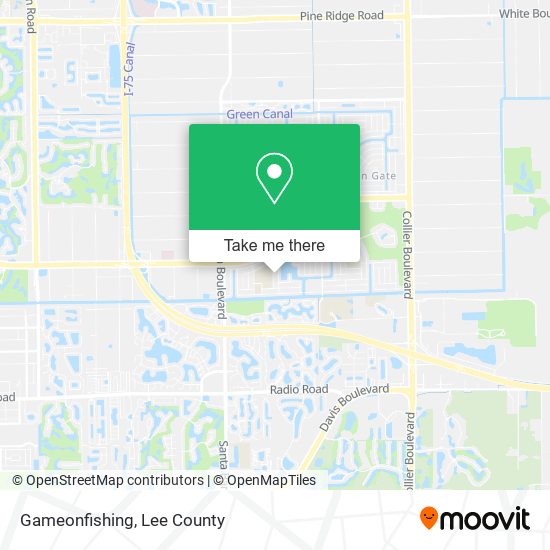 Mapa de Gameonfishing