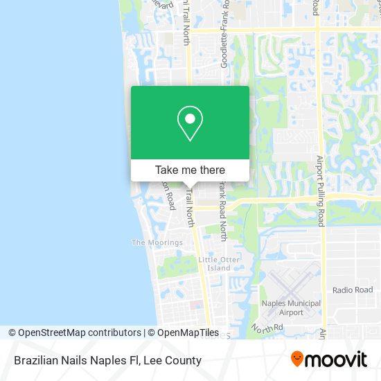 Brazilian Nails Naples Fl map