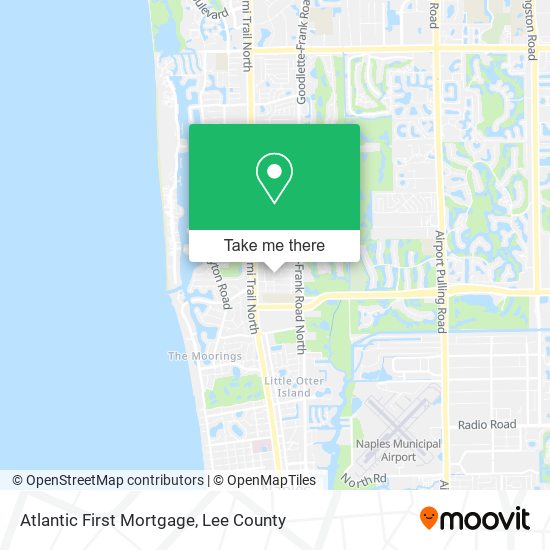 Atlantic First Mortgage map