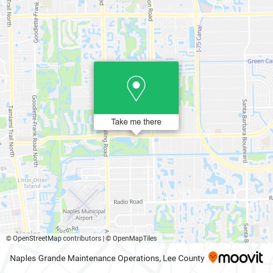 Mapa de Naples Grande Maintenance Operations