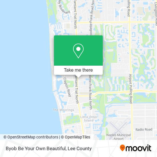 Byob Be Your Own Beautiful map