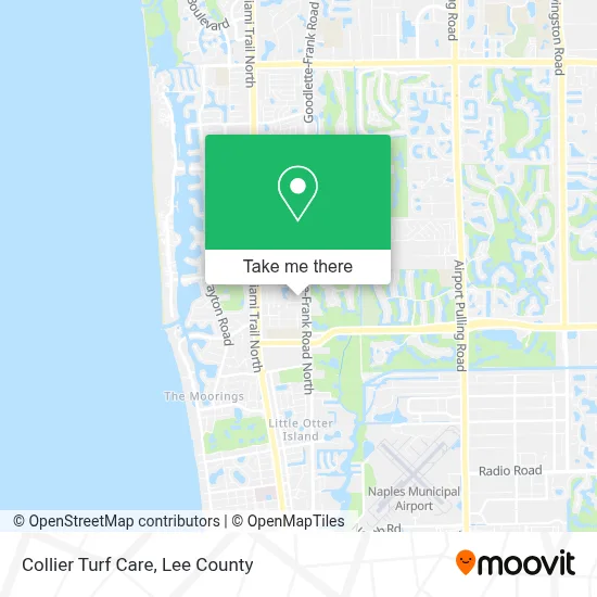 Collier Turf Care map