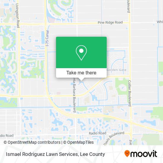 Ismael Rodriguez Lawn Services map