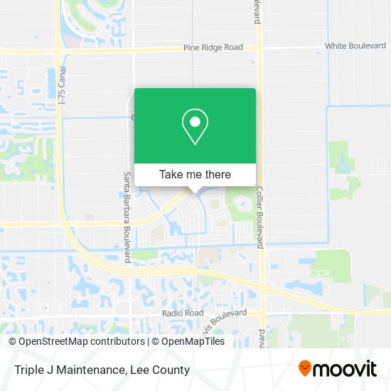 Triple J Maintenance map