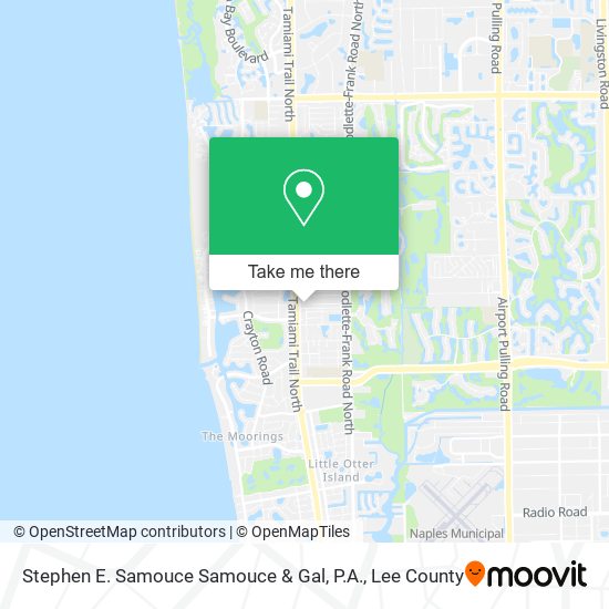 Stephen E. Samouce Samouce & Gal, P.A. map