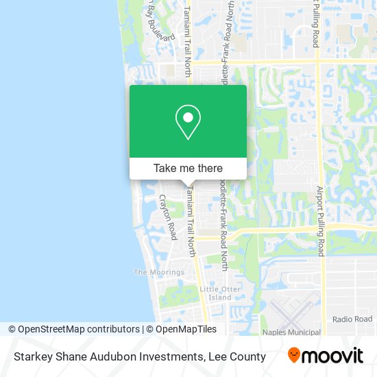 Starkey Shane Audubon Investments map