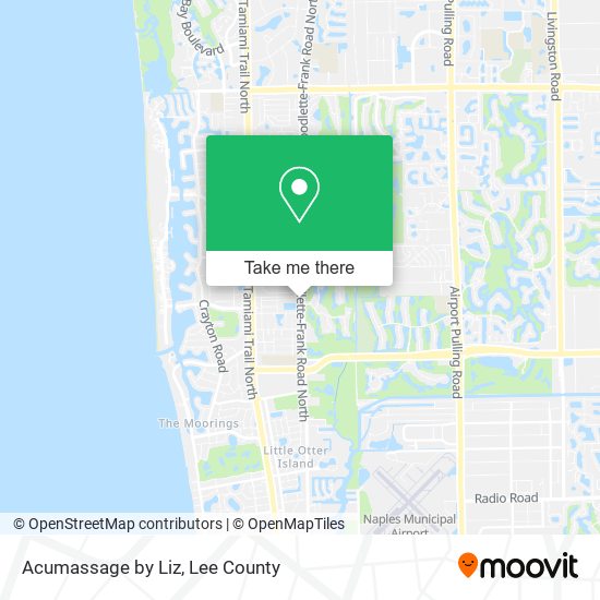 Acumassage by Liz map