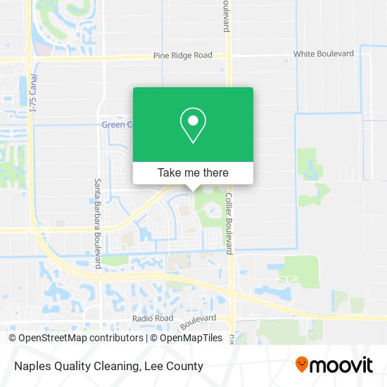Naples Quality Cleaning map
