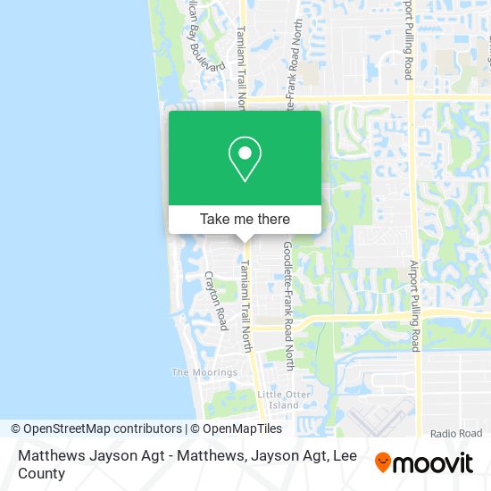 Mapa de Matthews Jayson Agt - Matthews, Jayson Agt