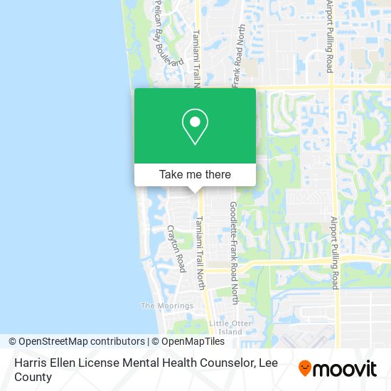 Harris Ellen License Mental Health Counselor map