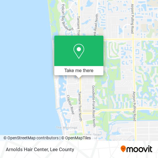 Arnolds Hair Center map