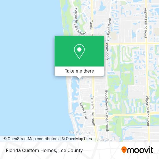 Florida Custom Homes map
