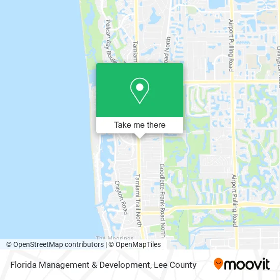 Florida Management & Development map