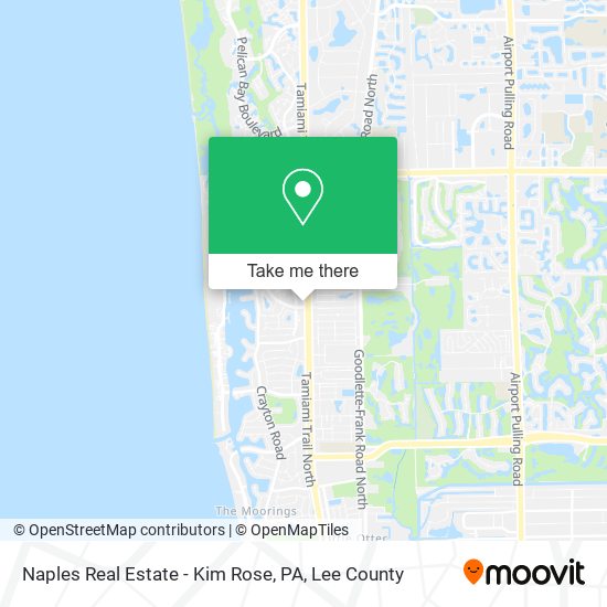 Mapa de Naples Real Estate - Kim Rose, PA