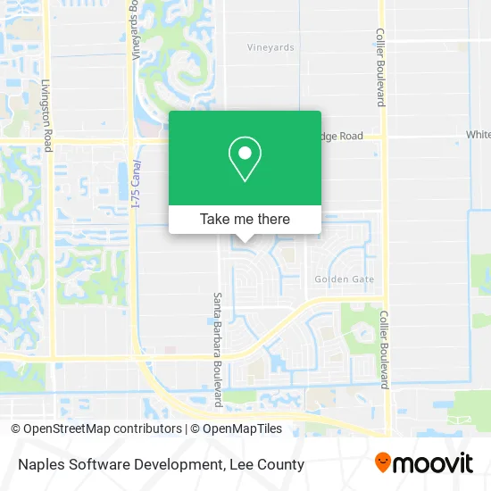 Naples Software Development map