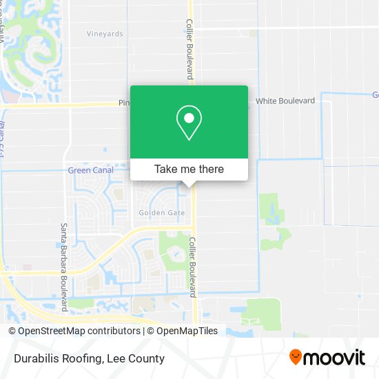 Mapa de Durabilis Roofing