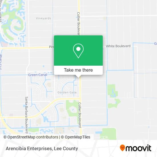 Arencibia Enterprises map