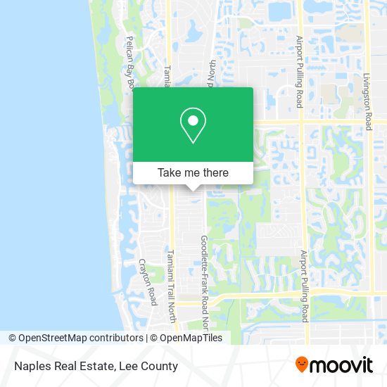 Naples Real Estate map