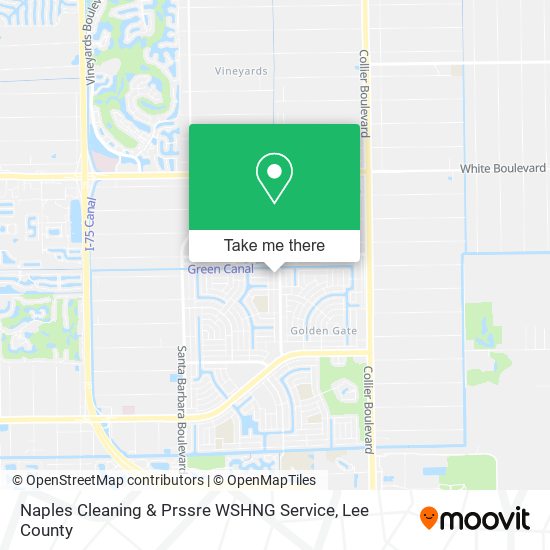 Naples Cleaning & Prssre WSHNG Service map