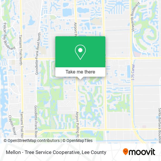 Mellon - Tree Service Cooperative map