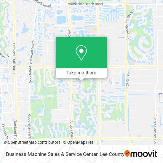 Business Machine Sales & Service Center map
