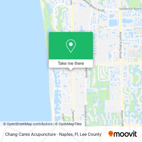 Mapa de Chang Cares Acupuncture - Naples, Fl