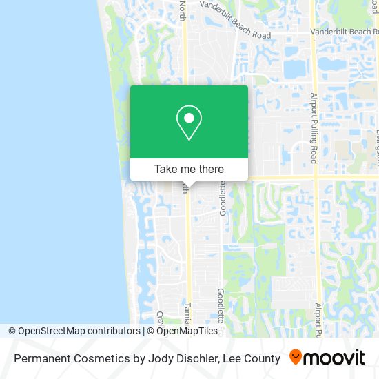 Permanent Cosmetics by Jody Dischler map