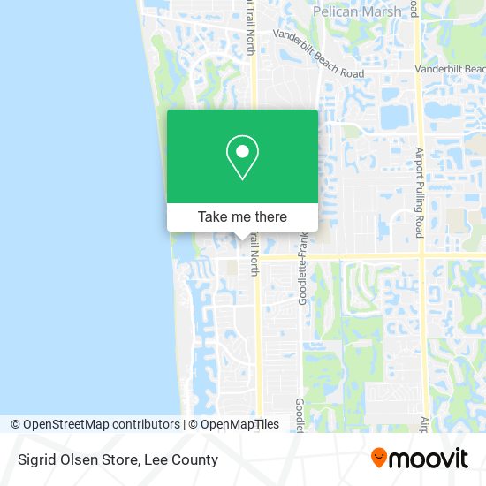 Sigrid Olsen Store map