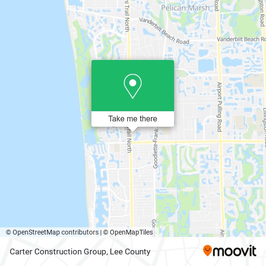 Carter Construction Group map