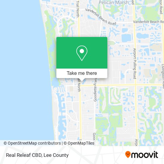 Real Releaf CBD map