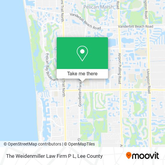 The Weidenmiller Law Firm P L map