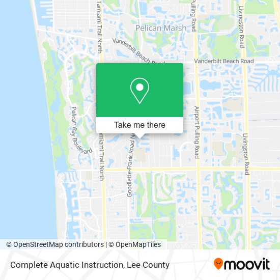 Complete Aquatic Instruction map