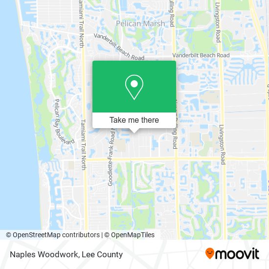 Naples Woodwork map