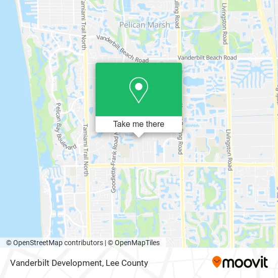 Vanderbilt Development map